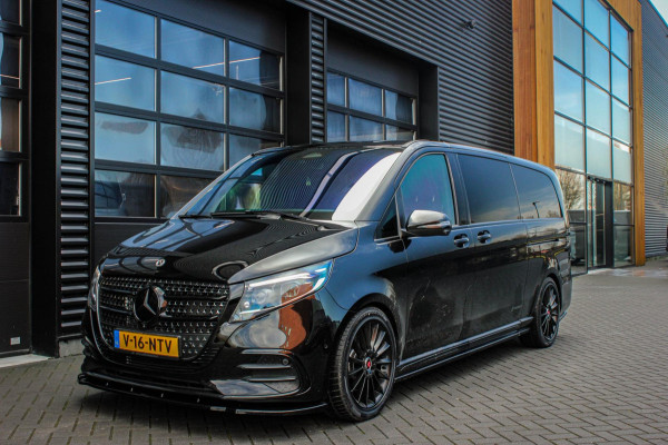 Mercedes-Benz V-Klasse 300d 4X4 EXTRA LANG AMG DC 240PK L3H1 DUBBEL CABINE / JB-EDITION / BILSTEIN SCHROEFSET/ NIGHT EDITION/ FULL