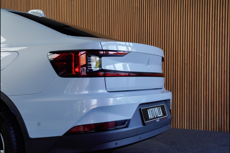Polestar 2 Long Range Single Motor 78 kWh Pano 360 ° Pilot ACC Alcantara Stuurverwarming Memory seats Stoelverwarming voor & achter LM velgen