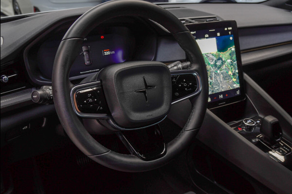Polestar 2 Long Range Single Motor 78 kWh Pano 360 ° Pilot ACC Alcantara Stuurverwarming Memory seats Stoelverwarming voor & achter LM velgen