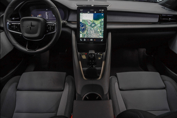 Polestar 2 Long Range Single Motor 78 kWh Pano 360 ° Pilot ACC Alcantara Stuurverwarming Memory seats Stoelverwarming voor & achter LM velgen