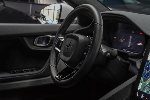 Polestar 2 Long Range Single Motor 78 kWh Pano 360 ° Pilot ACC Alcantara Stuurverwarming Memory seats Stoelverwarming voor & achter LM velgen