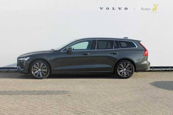 Volvo V60 T6 350PK Automaat Recharge AWD Inscription Panoramisch schuif-kanteldak / Semi elektrisch wegklapbare trekhaak / DAB+ / Apple Carplay / Lederen bekleding / 360graden camera