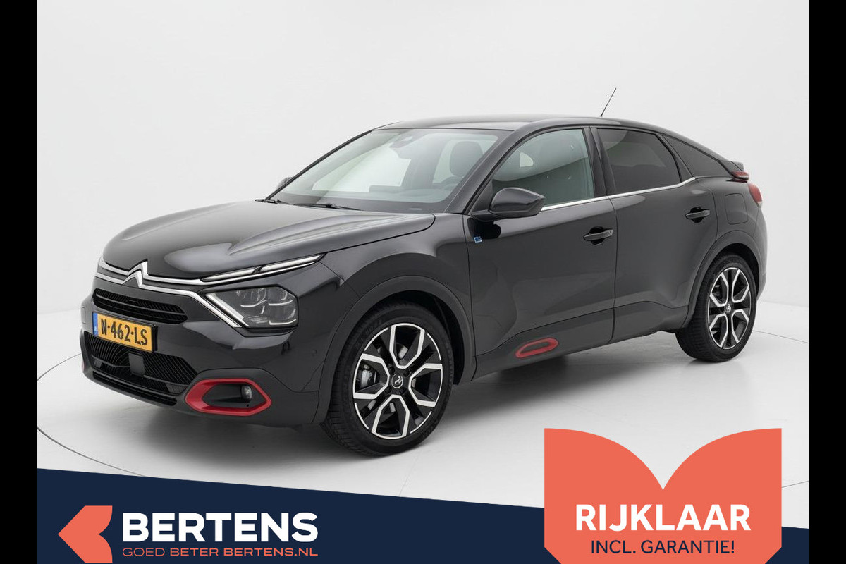 Citroën Ë-C4 Shine 50 kWh SOH 96,7%! | Rijklaar geleverd incl 12 maanden BOVAG garantie! | OBC reeds vervangen! |
