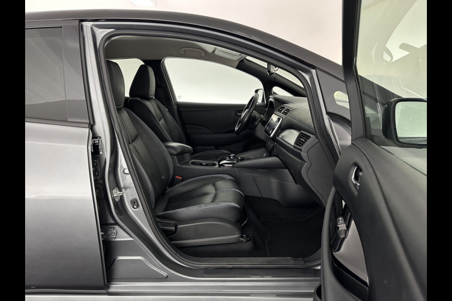 Nissan Leaf e+ Tekna 62 kWh {SOH-93%} (INCL.BTW) Aut.*LEATHER-MICROFIBRE | FULL-LED | ADAPTIVE-CRUISE | BOSE-AUDIO | TOP-VIEW | DAB | KEYLESS | NAVI-FULLMAP | DAB | HEATED-COMFORTSEATS | BLIND-SPOT | PRIVACY-GLASS | 17''ALU*