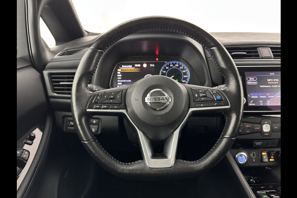 Nissan Leaf e+ Tekna 62 kWh {SOH-93%} (INCL.BTW) Aut.*LEATHER-MICROFIBRE | FULL-LED | ADAPTIVE-CRUISE | BOSE-AUDIO | TOP-VIEW | DAB | KEYLESS | NAVI-FULLMAP | DAB | HEATED-COMFORTSEATS | BLIND-SPOT | PRIVACY-GLASS | 17''ALU*