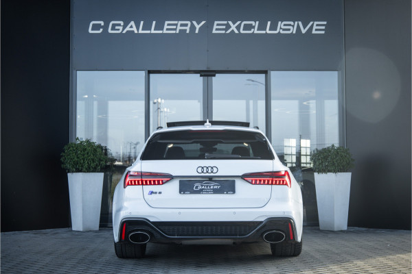 Audi RS6 C8 Avant 4.0 TFSI Quattro 740PK - RS Dynamic+ | 25jahre | Akrapovic | Keramisch | 3D Camera