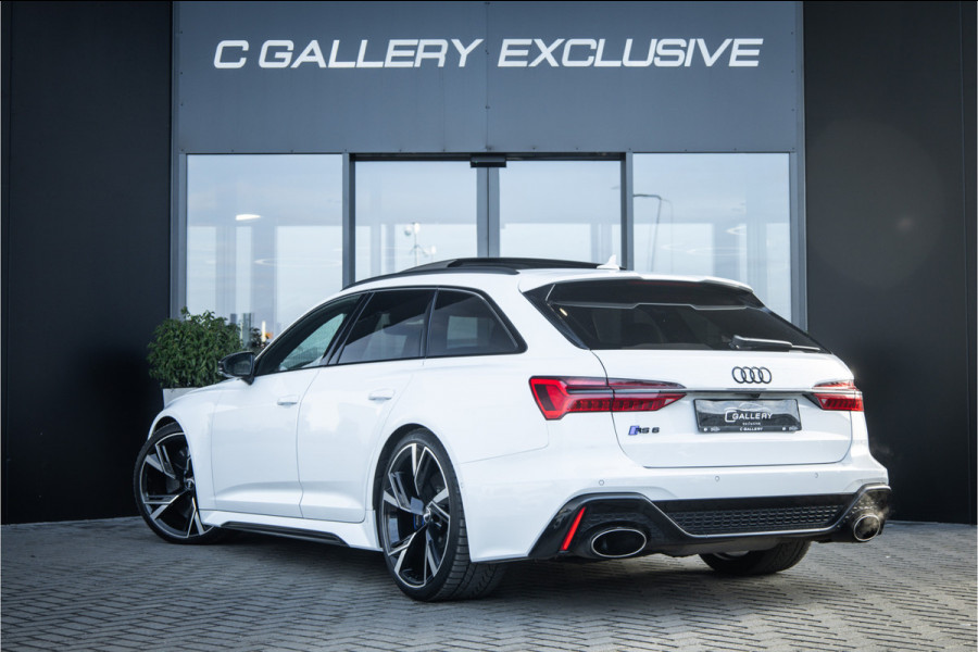 Audi RS6 C8 Avant 4.0 TFSI Quattro 740PK - RS Dynamic+ | 25jahre | Akrapovic | Keramisch | 3D Camera