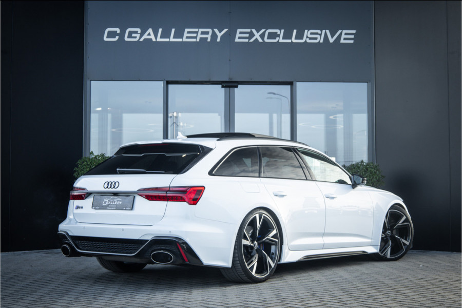 Audi RS6 C8 Avant 4.0 TFSI Quattro 740PK - RS Dynamic+ | 25jahre | Akrapovic | Keramisch | 3D Camera