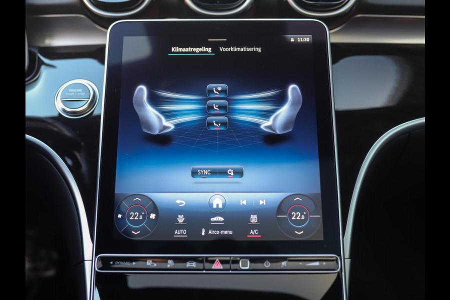 Mercedes-Benz C-Klasse Estate 300 e Business Solution AMG | Massage | Leder | Camera | Pano | Burmester