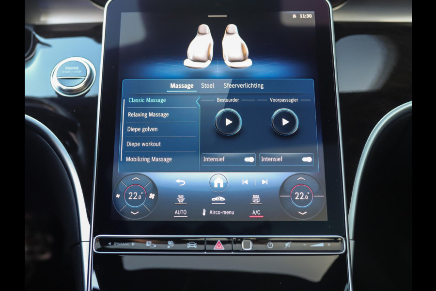 Mercedes-Benz C-Klasse Estate 300 e Business Solution AMG | Massage | Leder | Camera | Pano | Burmester