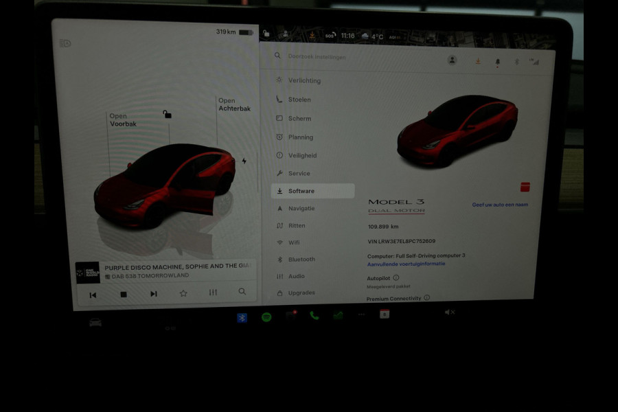 Tesla Model 3 Performance AWD 75 kWh Topper | Super kleuren combi! | BTW Auto