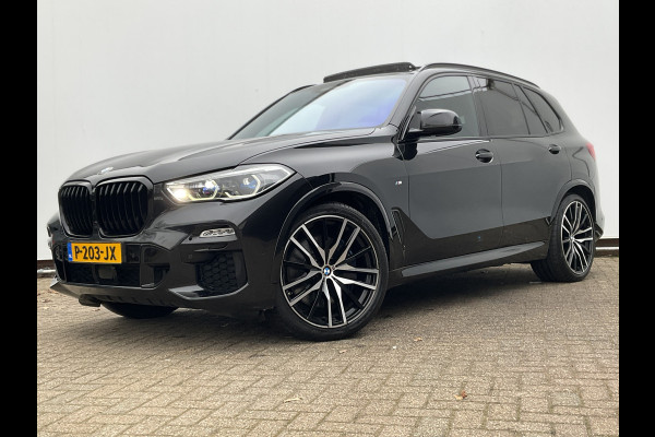 BMW X5 xDrive40i High Executive M-Sport Trekhaak HUD Pano B&W Luchtvering Stoelverw+Ventilatie Leer BOMVOL!