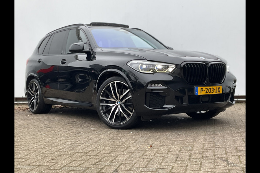BMW X5 xDrive40i High Executive M-Sport Trekhaak HUD Pano B&W Luchtvering Stoelverw+Ventilatie Leer BOMVOL!