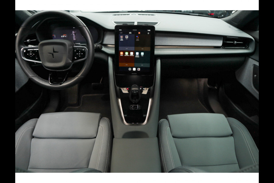Polestar 2 Long Range Single Motor 78 kWh Pano 360 ° Pilot ACC Alcantara Stuurverwarming Memory seats Stoelverwarming voor & achter LM velgen