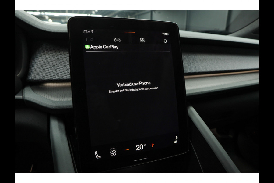 Polestar 2 Long Range Single Motor 78 kWh Pano 360 ° Pilot ACC Alcantara Stuurverwarming Memory seats Stoelverwarming voor & achter LM velgen