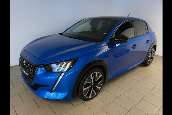 Peugeot 208 1.2 PureTech GT PANO AIRCO NAVI CRUISE BLUETOOTH LED METALLIC BLAUW PRIVACYGLAS ZEER NETTE AUTO