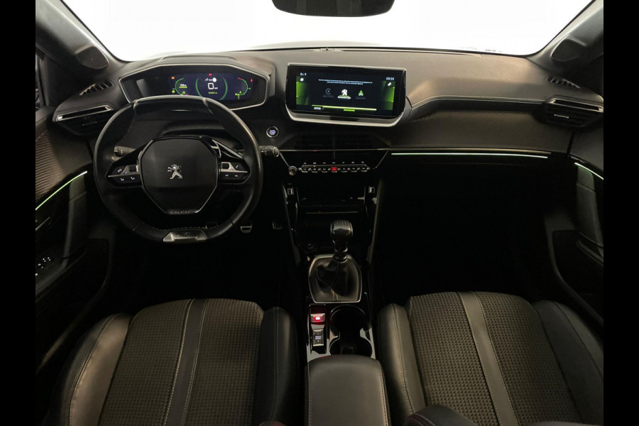 Peugeot 208 1.2 PureTech GT PANO AIRCO NAVI CRUISE BLUETOOTH LED METALLIC BLAUW PRIVACYGLAS ZEER NETTE AUTO