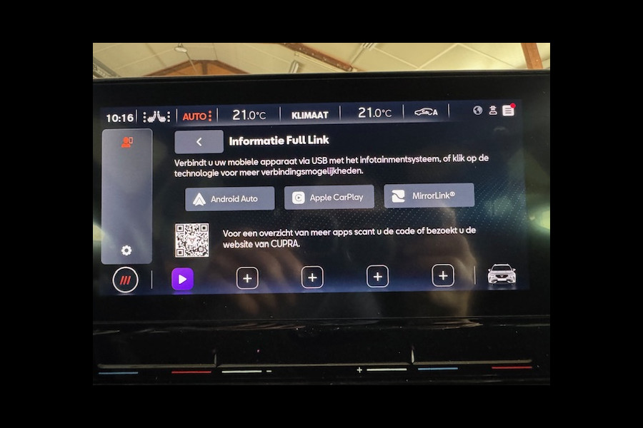 CUPRA Formentor 1.4 TSI e-Hybrid Essential PHEV APPLE CARPLAY STOELVERW LED 50000KM!!!