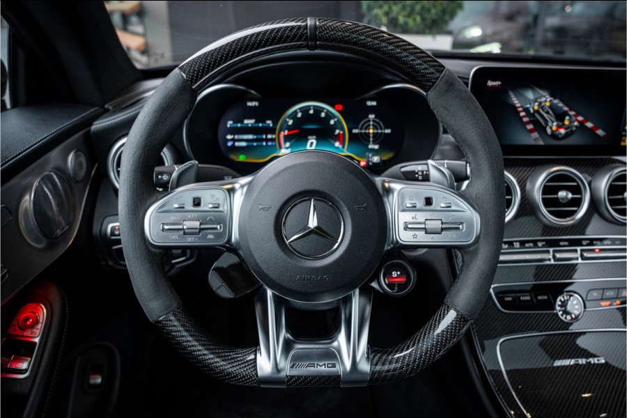 Mercedes-Benz C-Klasse Coupé AMG C63 S Premium Plus Pack - Carbon Pakket | Panorama | Burmester | Keramisch | Stoelkoeling | Memory