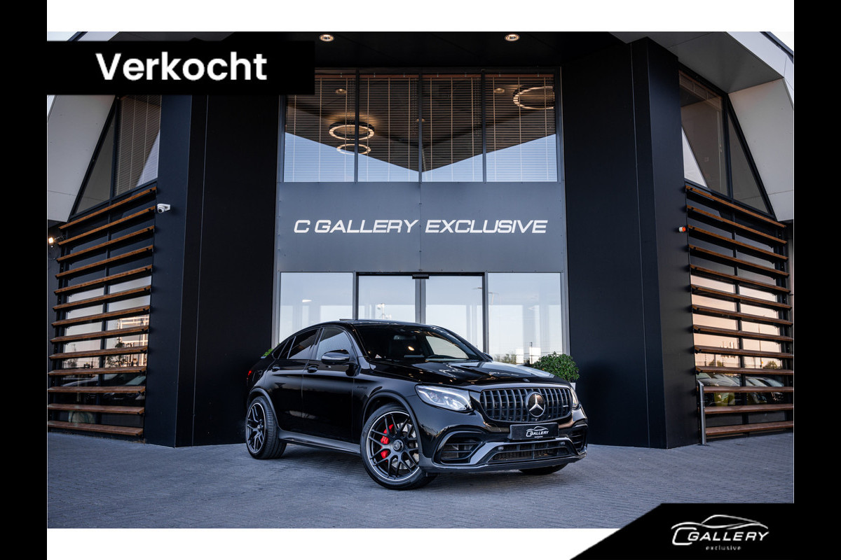 Mercedes-Benz GLC Coupé AMG GLC63 S 4MATIC+ - Panorama | Burmester | Carbon | Stoelmassage & koeling