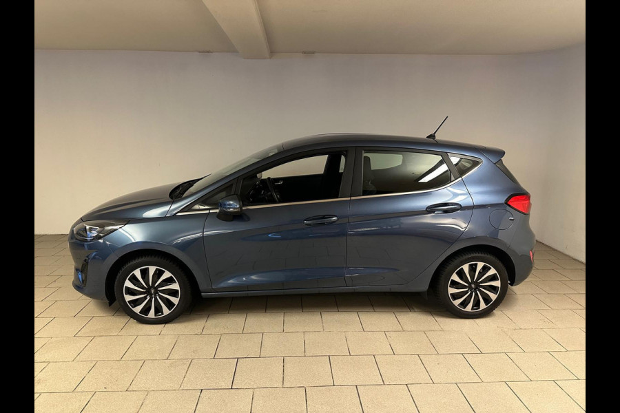 Ford Fiesta 1.0 EcoBoost Hybrid Titanium X 125PK MILD HYBRID AIRCO NAVI CRUISE APPLE CARPLAY VELGEN NIEUWSTAAT