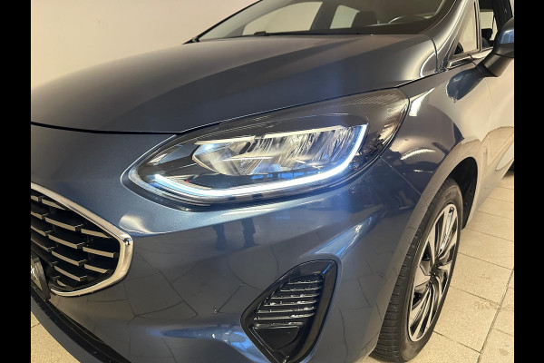 Ford Fiesta 1.0 EcoBoost Hybrid Titanium X 125PK MILD HYBRID AIRCO NAVI CRUISE APPLE CARPLAY VELGEN NIEUWSTAAT