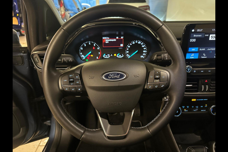 Ford Fiesta 1.0 EcoBoost Hybrid Titanium X 125PK MILD HYBRID AIRCO NAVI CRUISE APPLE CARPLAY VELGEN NIEUWSTAAT