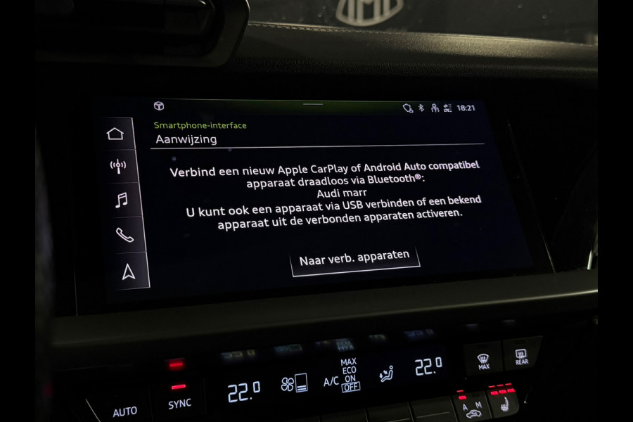 Audi S3 Sportback 2.0 TFSI quattro Edition One |PANORAMADAK|B&O|KEYLESS|CARPLAY|310PK|SFEERVERLICHTING|DEALER ONDERHOUDEN|2023 VOL