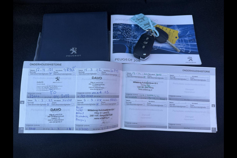 Peugeot 208 1.2 PureTech Blue Lion 1e Eigenaar|Navi|Airco|Cruise|D-Riem v.v. in 2024|N.A.P|PDC|Carplay|APK tot 03-2027
