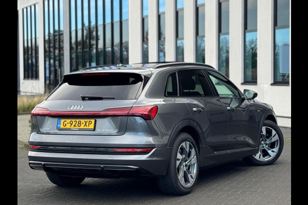 Audi e-tron E-tron quattro Launch edition Black 2x S - LINE, panoramadak, 1/2 lederen sportinterieur, vele opties, NL auto