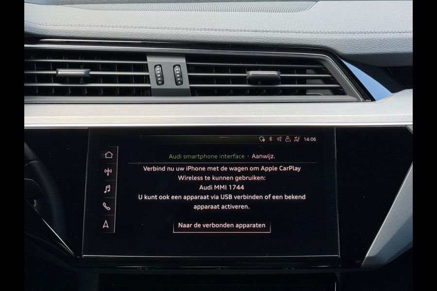 Audi e-tron E-tron quattro Launch edition Black 2x S - LINE, panoramadak, 1/2 lederen sportinterieur, vele opties, NL auto