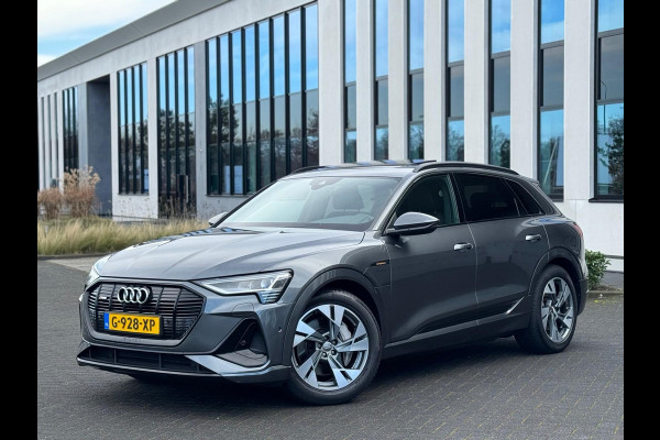 Audi e-tron E-tron quattro Launch edition Black 2x S - LINE, panoramadak, 1/2 lederen sportinterieur, vele opties, NL auto