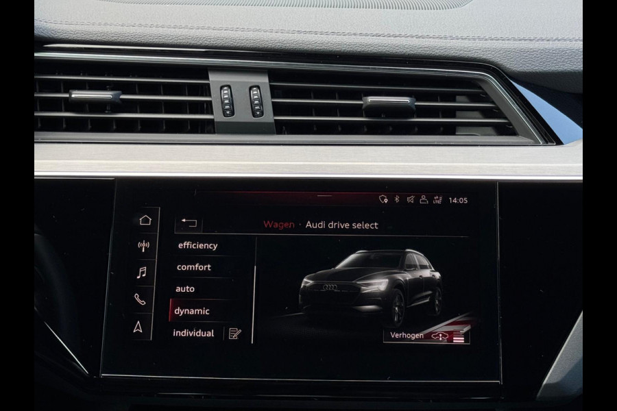 Audi e-tron E-tron quattro Launch edition Black 2x S - LINE, panoramadak, 1/2 lederen sportinterieur, vele opties, NL auto