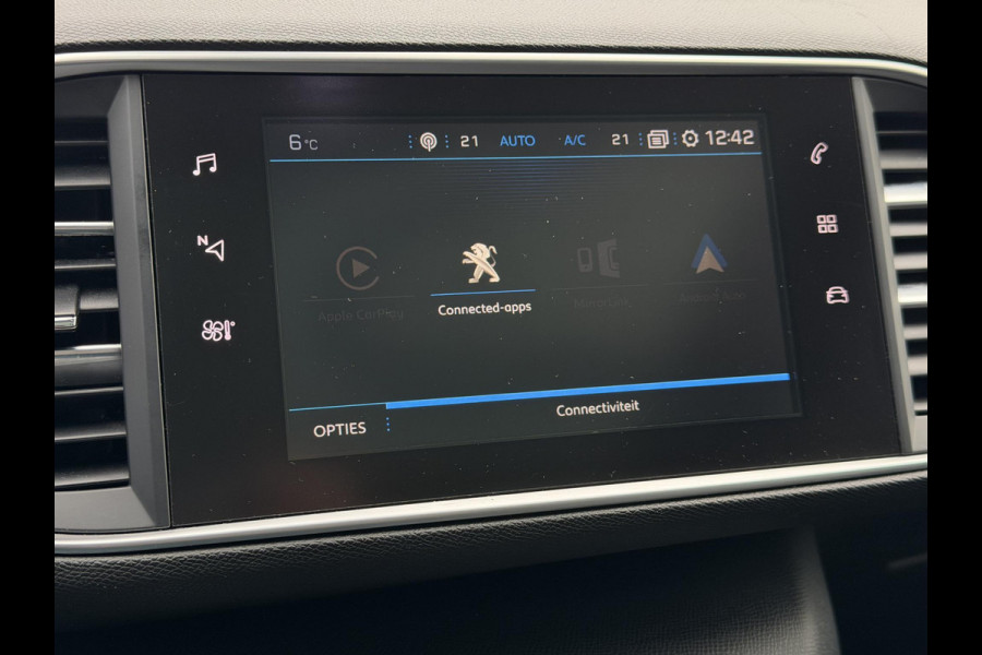 Peugeot 308 1.2 PureTech Blue Lease Executive 1e Eigenaar|Navi|Pano|D-Riem v.v.|Carplay|Clima|Leder|Cruise|N.A.P|APK tot 07-2026