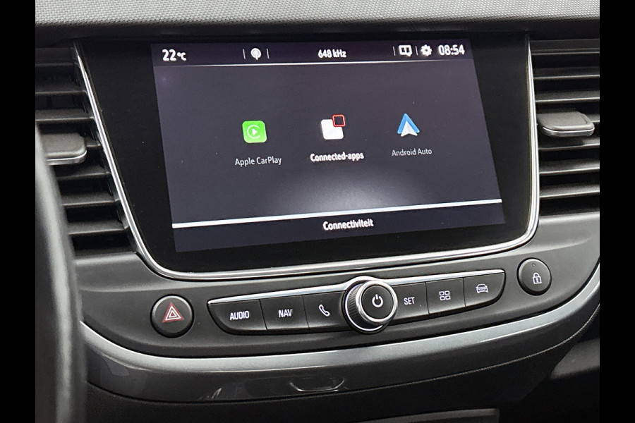 Opel Crossland 1.2 T 131PK Automaat Elegance / Distributie vv bij 89Dkm / Trekhaak / Cruise / Carplay / Lmv / Led / Ecc / Navi / Apk 03-2027