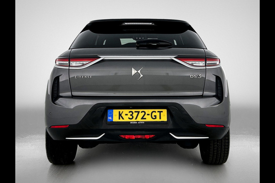 DS DS 3 Crossback E-Tense Executive 444KM Wltp / Cruise ctr. / Lm velg. / Airco-ecc / Navigatie / DAB / Privacy Glass / Achteruitrijcamera met 180° Vision + parkeersensoren vóór en achter / Apk 05-2027