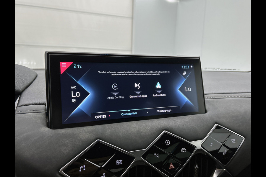 DS DS 3 Crossback E-Tense Executive 444KM Wltp / Cruise ctr. / Lm velg. / Airco-ecc / Navigatie / DAB / Privacy Glass / Achteruitrijcamera met 180° Vision + parkeersensoren vóór en achter / Apk 05-2027