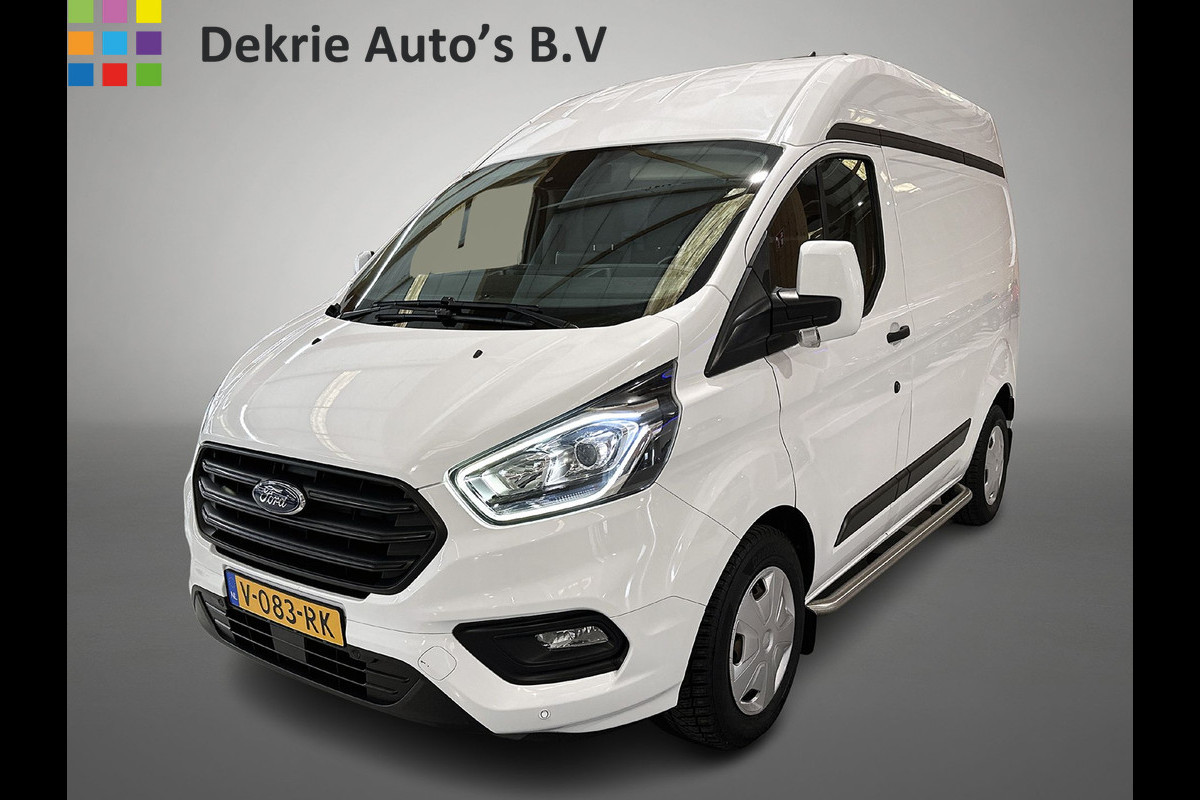 Ford Transit Custom 340 2.0 TDCI Trend Automaat Euro6 H2 3Pers. / Navigatie / Pdc./ Airco / Safety&Comfort pack / Driver assist / Stoelverwarming / Distributie vv.bij 36.126 KM / / Apk 11-2026
