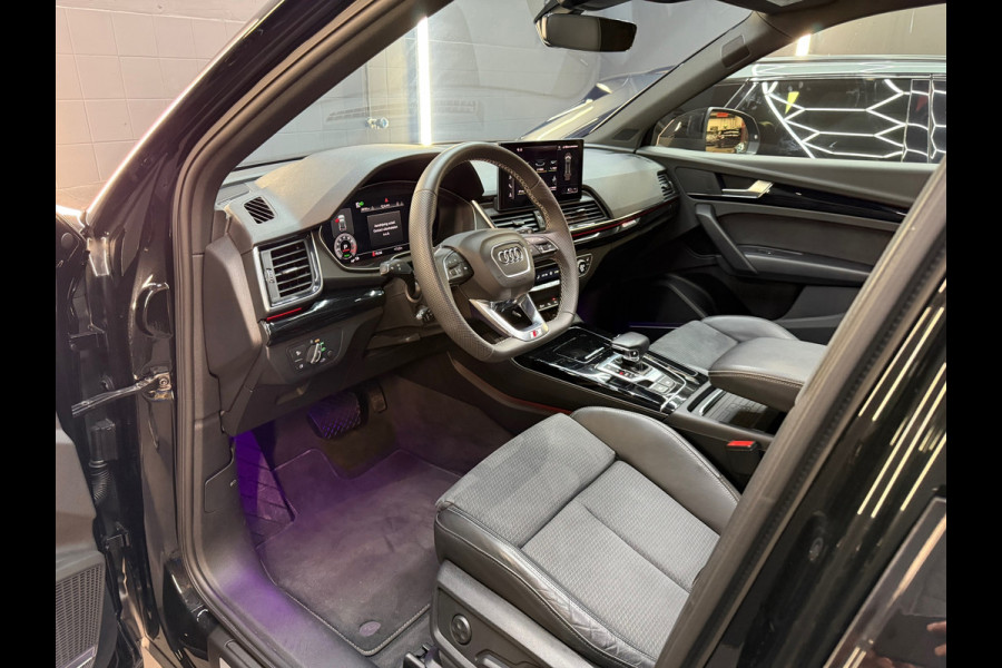Audi Q5 50 TFSI e 3X S Line Pano|B&O|Trekhaak|Sfeer|Keyless