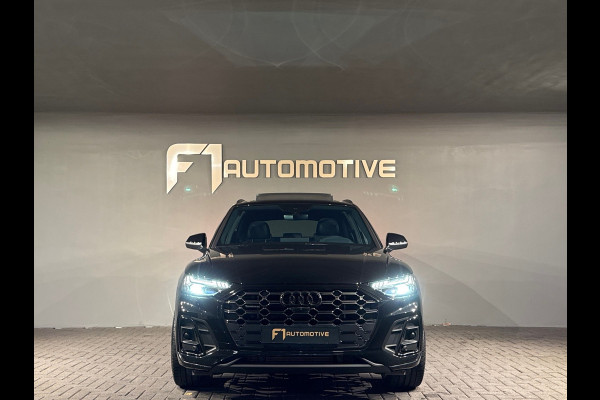 Audi Q5 50 TFSI e 3X S Line Pano|B&O|Trekhaak|Sfeer|Keyless