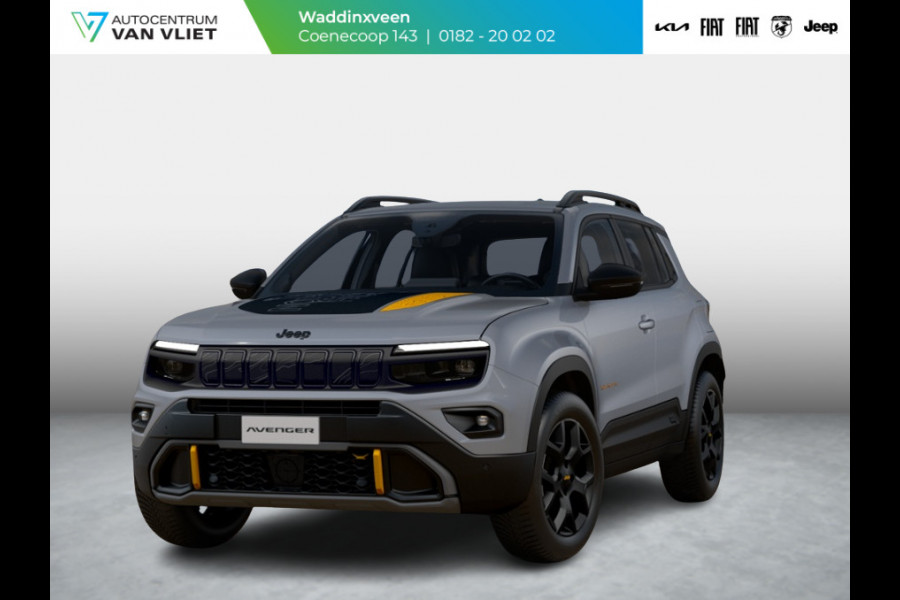 Jeep Avenger 1.2T 4xe The North Face | Actieprijs! | Clima | Apple Carplay | Adapt. Cruise | Elektr. A-Klep | Keyless | Navi | Stoel&Stuurverwarming