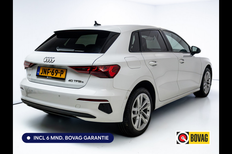 Audi A3 Sportback 40 TFSI e Advanced edition | Stoelverwarming | Camera | Adaptive Cruise | B&O Privacy glas, Automatisch inparkeren, App-connect, Led, Keyless