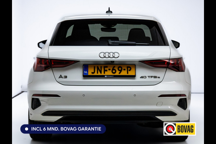 Audi A3 Sportback 40 TFSI e Advanced edition | Stoelverwarming | Camera | Adaptive Cruise | B&O Privacy glas, Automatisch inparkeren, App-connect, Led, Keyless