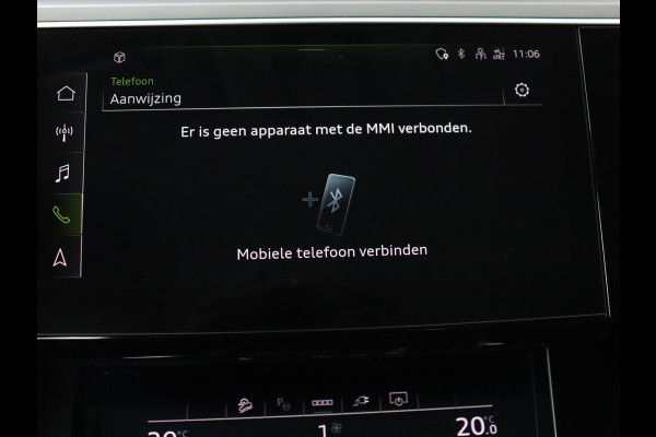 Audi e-tron 55 quattro edition 95kWh | SOH 92% | Leder | Carplay | Trekhaak | Virtual Cockpit | Navigatie | Luchtvering | Parkeerhulp | Audi Sound | Cruise control