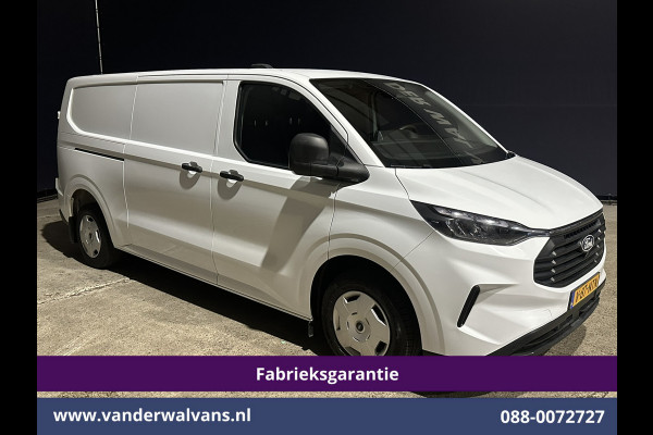 Ford Transit Custom 2.0 TDCI 136pk L2H1 Fabrieksgarantie Euro6 Airco | Camera | Apple Carplay | Cruisecontrol | LED Android Auto, Parkeersensoren, Verwarmde voorruit, Bijrijdersbank, 2800kg trekvermogen