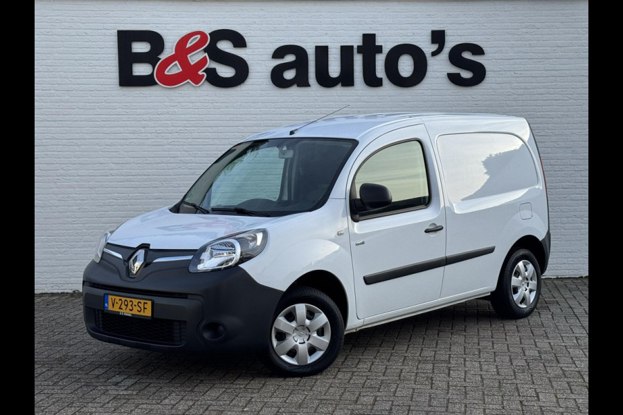 Renault Kangoo Z.E. Airco Dealeronderhouden SOH 89% Cruise control Navigatie Radio/CD Schuifdeur Parkeersensoren achter