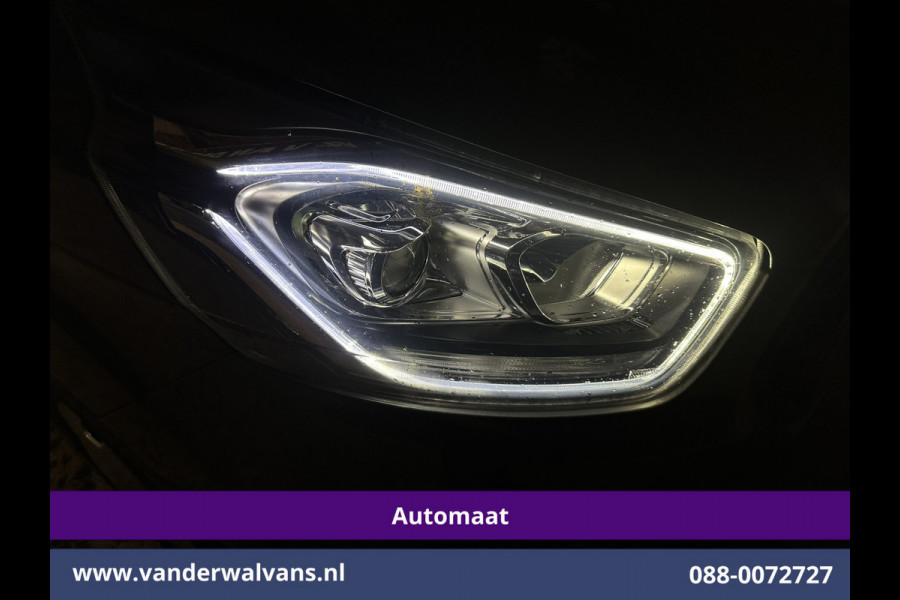 Ford Transit Custom 2.0 TDCI 131pk Automaat L2H1 Euro6 Airco | Camera | LED | Cruisecontrol | Trekhaak Verwarmde voorruit, Parkeersensoren, Bijrijdersbank