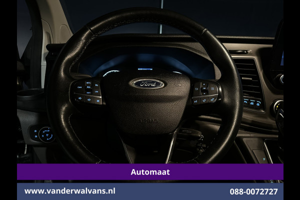Ford Transit Custom 2.0 TDCI 131pk Automaat L2H1 Euro6 Airco | Camera | LED | Cruisecontrol | Trekhaak Verwarmde voorruit, Parkeersensoren, Bijrijdersbank