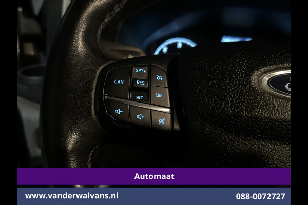 Ford Transit Custom 2.0 TDCI 131pk Automaat L2H1 Euro6 Airco | Camera | LED | Cruisecontrol | Trekhaak Verwarmde voorruit, Parkeersensoren, Bijrijdersbank