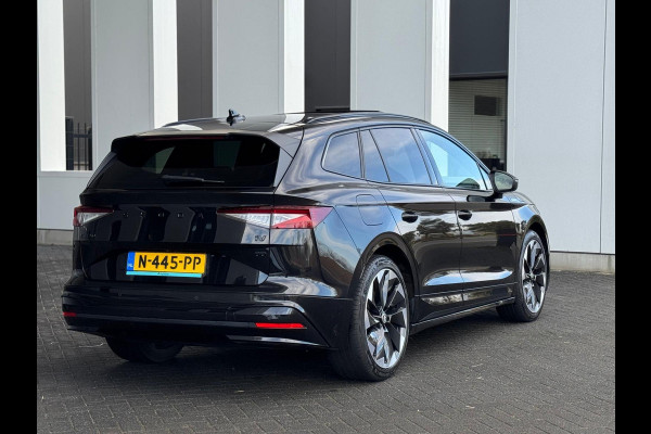 Škoda ENYAQ iV 80 Sportline, panoramadak, achteruitrijcamera, stoelverwarming, vele opties, 1 e eigenaar, NL auto met nap